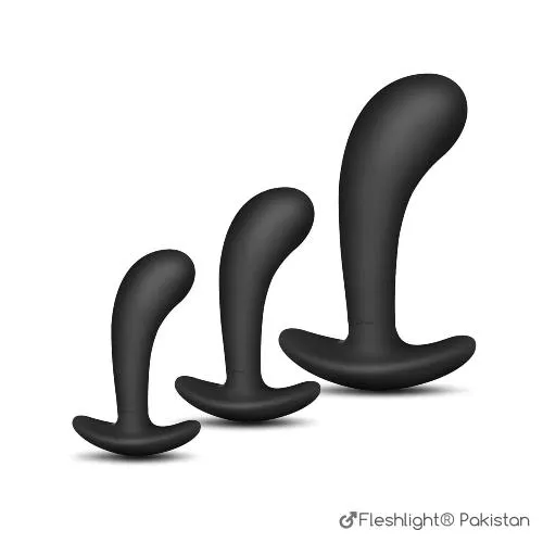 3Pcs Silicone Anal Butt Plugs In Pakistan