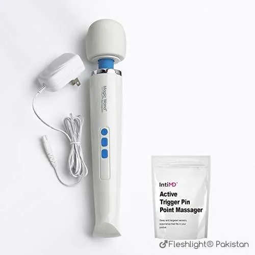 Magic Wand Rechargeable Massager White In Pakistan