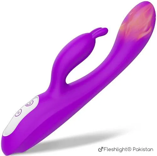 Silicone Rabbit Heating Vibrator In Pakistan