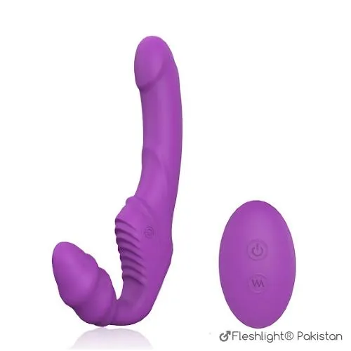 Strapless Strap On G Spot Dildo Vibrator In Pakistan