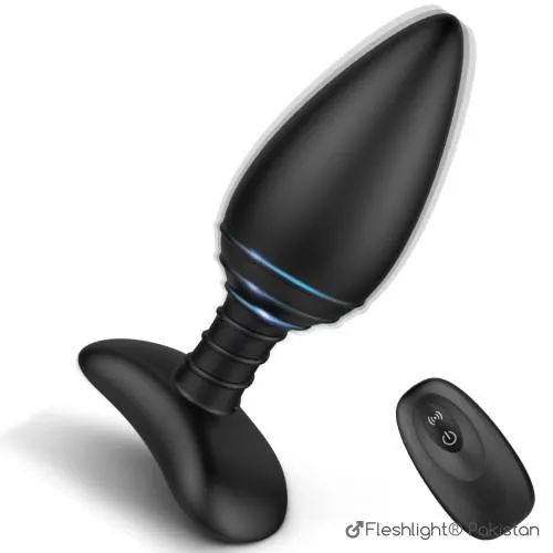 Strong Vibrating Butt Plug With Remote